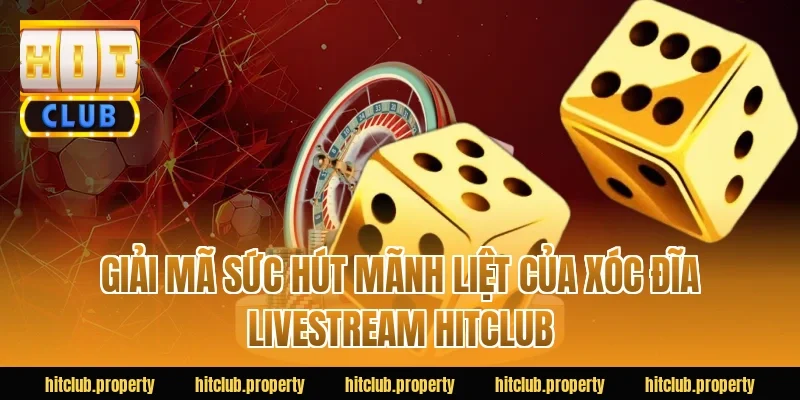 Giải mã sức hút mãnh liệt của xóc đĩa livestream HITCLUB